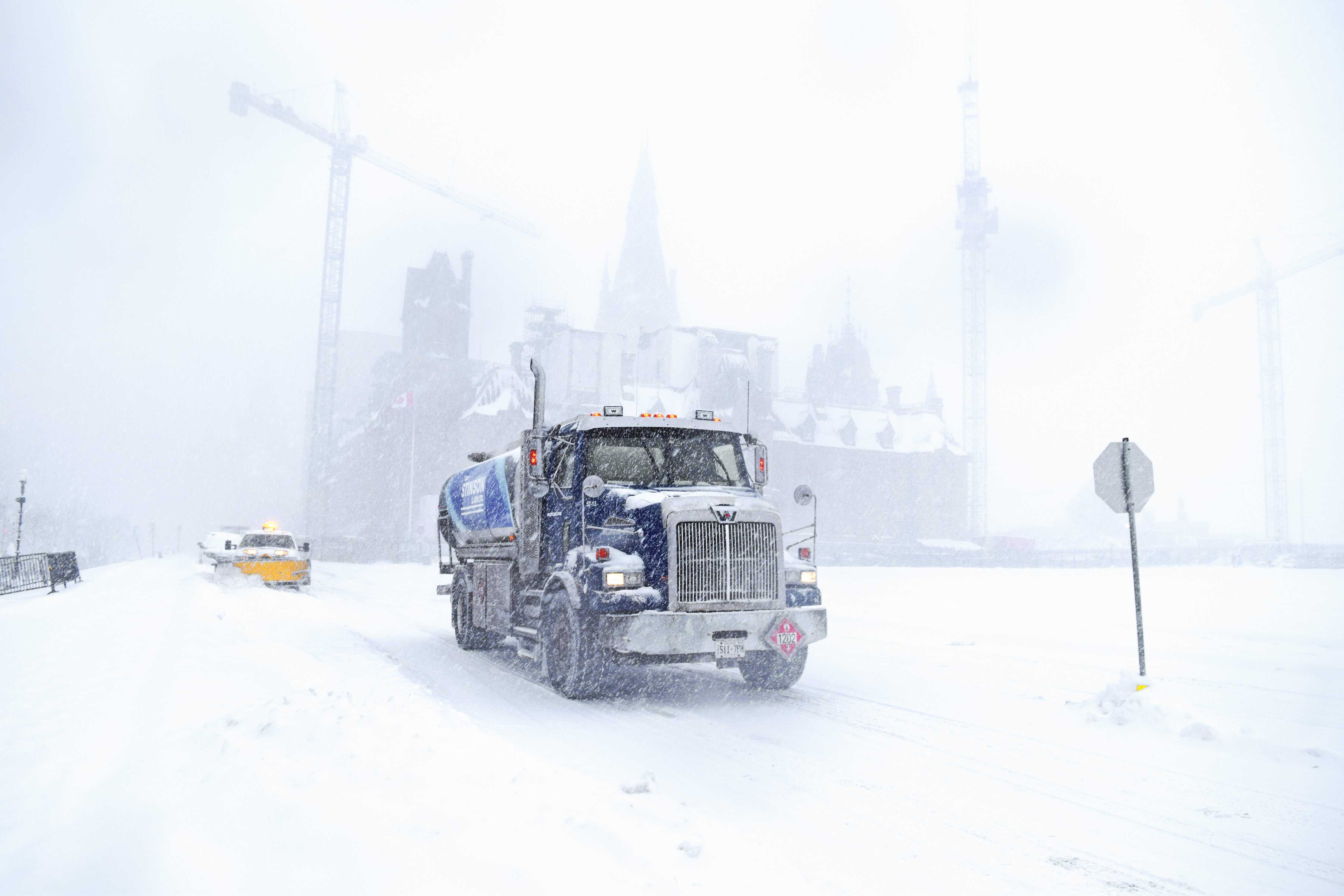 natural disaster blizzards